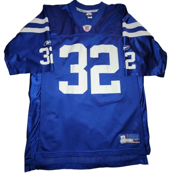 Reebok Other - Reebok Edgerrin James #32 Indianapolis Colts Men's NFL Jersey Blue Size Large.